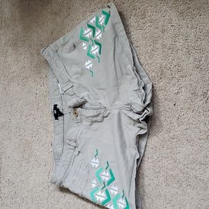 H & M Aztec shorts size 12